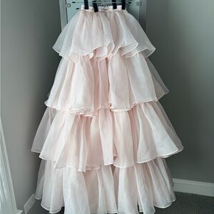 Selkie Blush Champagne skirt xs